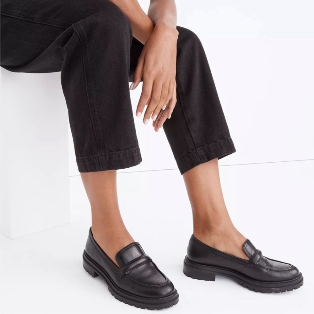 ☘️ TODAY ONLY - PRICE DROP MADEWELL - Bradley Lugsole Loafer - Black🖤 - Sz. 7.5 - Picture 6 of 12